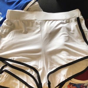 Black and White shorts